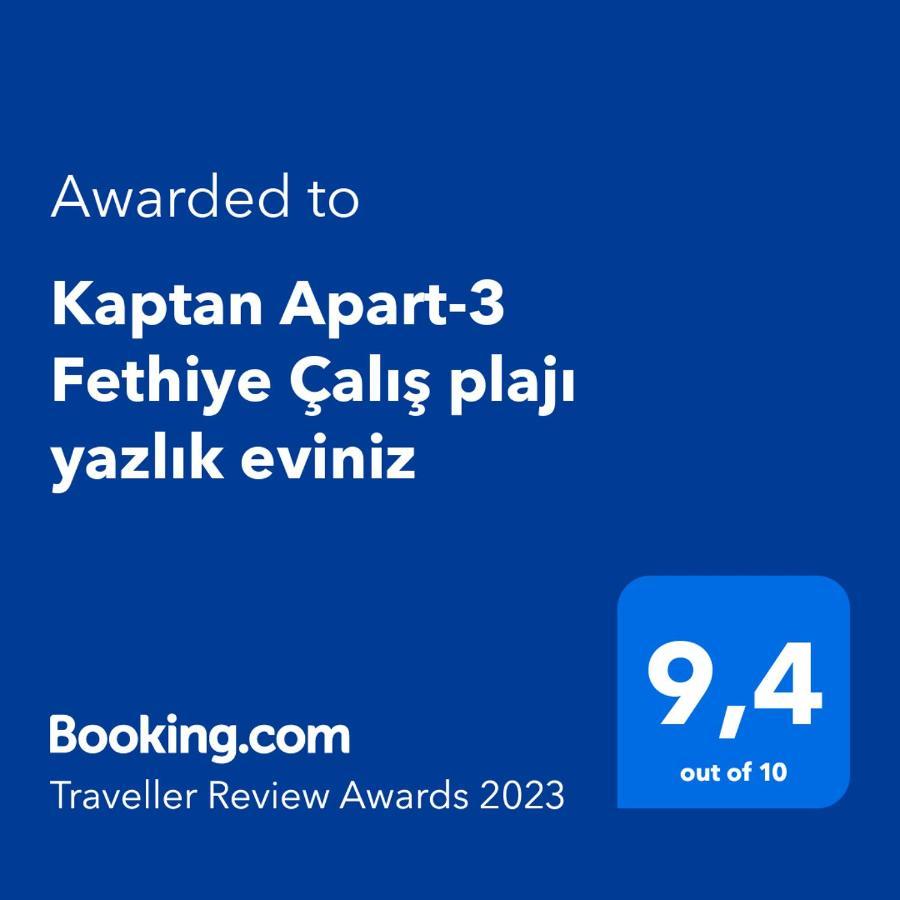 Kaptan Apart-3 Fethiye Calis Plaji Yazlik Eviniz Appartement Buitenkant foto